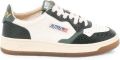 Autry Medalist sneakers met krokodillen-reliëf Beige - Beige