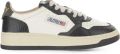 Autry Medalist sneakers met krokodillen-reliëf Wit - Wit