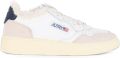 Autry Medalist sneakers met lammy voering Wit - Wit