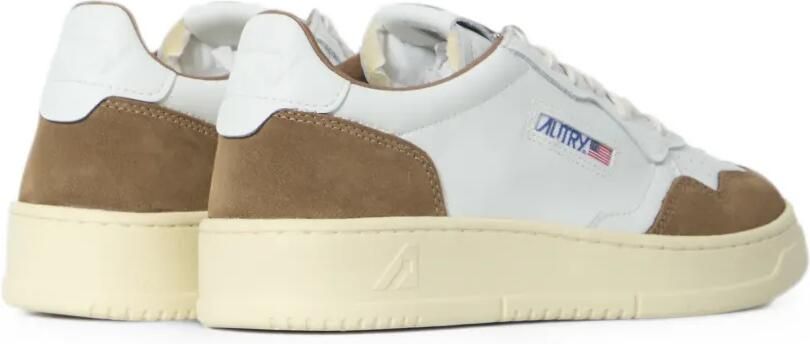 Autry Medalist sneakers met suède vlak Wit - Foto 4