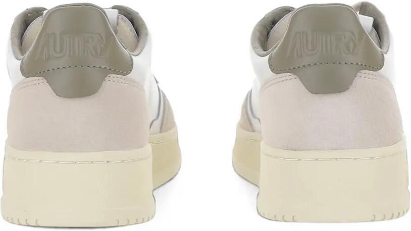 Autry Medalist sneakers met suède vlak Wit - Foto 4