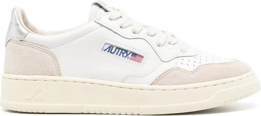 Autry Medalist sneakers met vlakken Wit