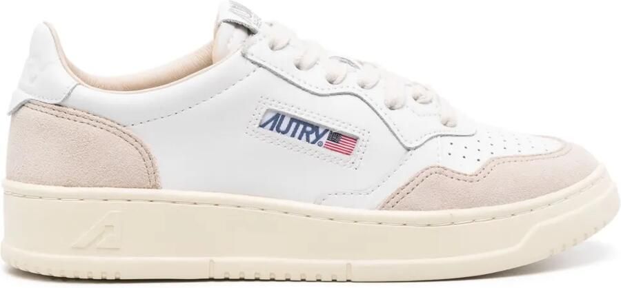 Autry Medalist sneakers met vlakken Wit
