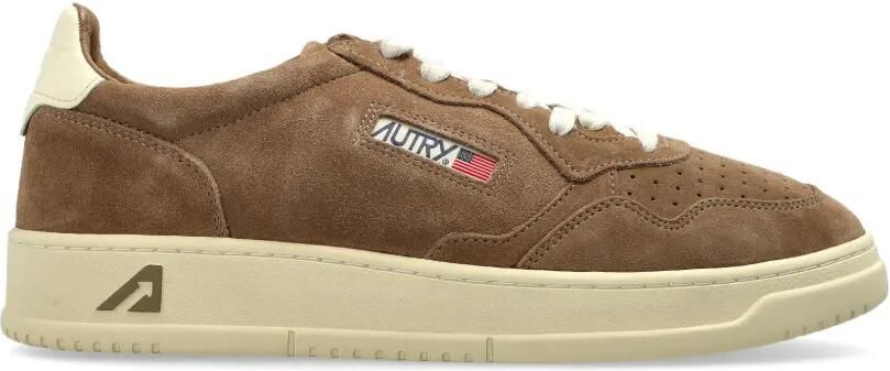 Autry Medalist suède sneakers Bruin