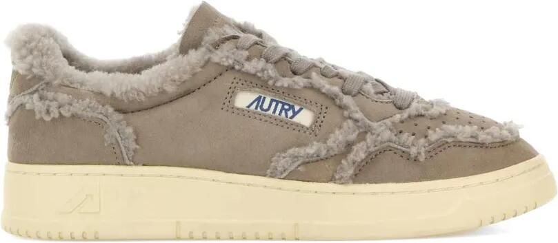 Autry Medalist suède sneakers Grijs