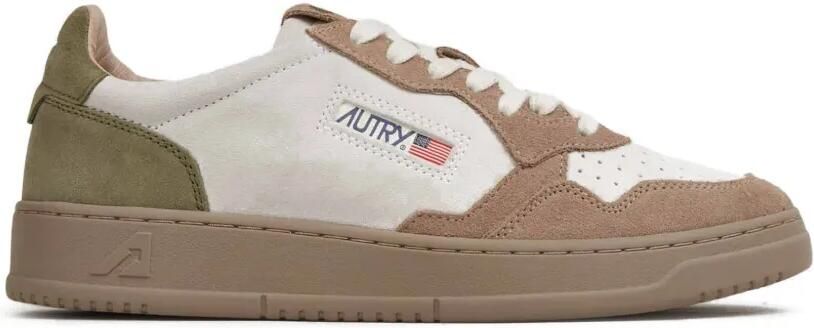 Autry Medalist suède sneakers Wit