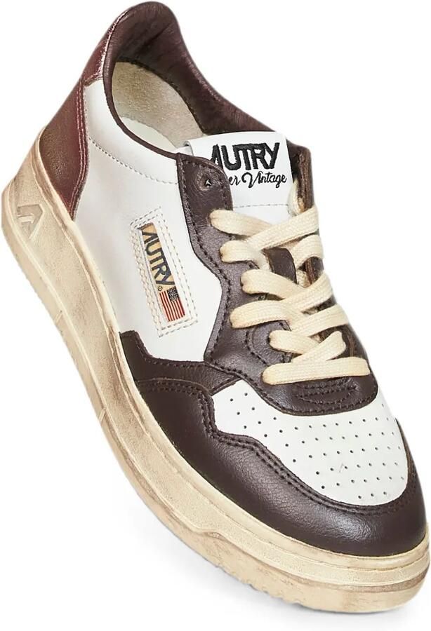 Autry Medalist Super sneakers met geperforeerde details Wit - Foto 2
