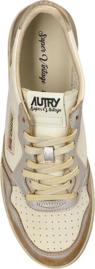 Autry Medalist Super Vintage leren sneakers Beige - Foto 5