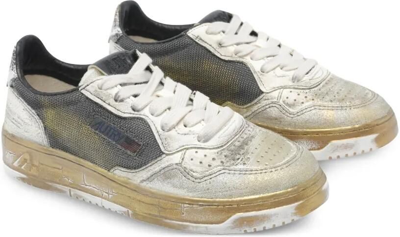Autry Medalist Super Vintage leren sneakers Grijs - Foto 3