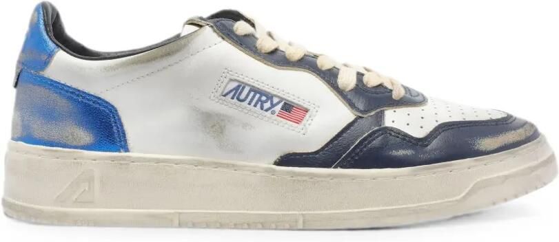 Autry Medalist Super Vintage leren sneakers Wit