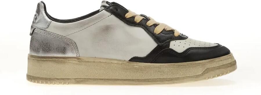 Autry Medalist Super Vintage leren sneakers Wit