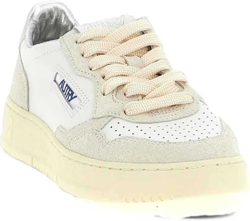 Autry Medalist Low perforated panelled sneakers Wit - Foto 2