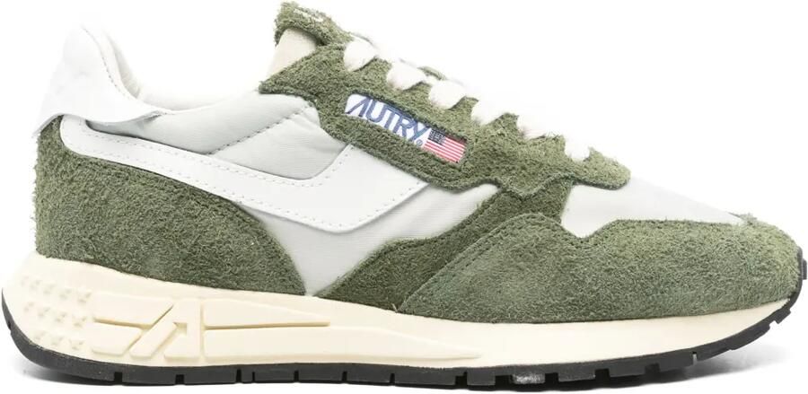 Autry Reel Wind suède sneakers Groen