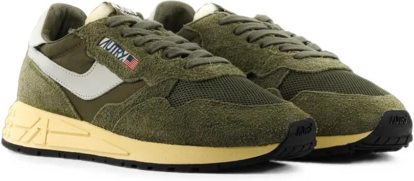 Autry Reelwind low-top sneakers met logopatch Groen - Foto 5