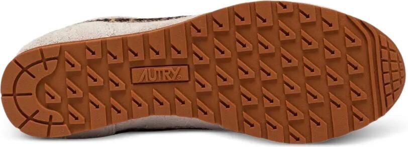 Autry Reelwind Low sneakers met luipaardprint Grijs - Foto 4