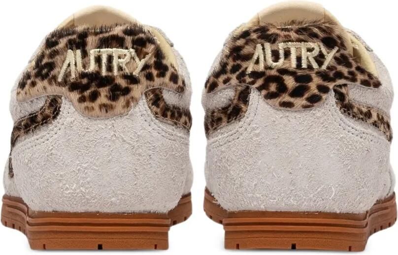 Autry Reelwind Low sneakers met luipaardprint Grijs - Foto 3