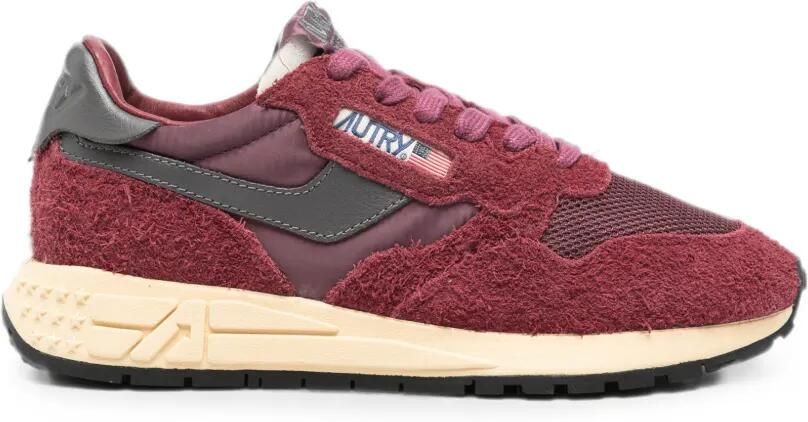 Autry Reelwind Low suède sneakers Rood