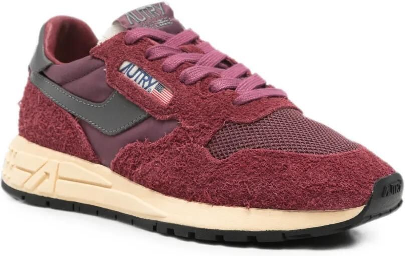 Autry Reelwind Low suède sneakers Rood - Foto 3