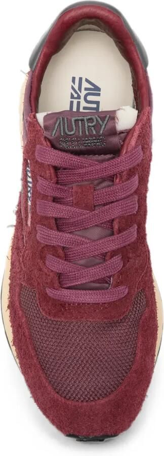 Autry Reelwind Low suède sneakers Rood - Foto 4