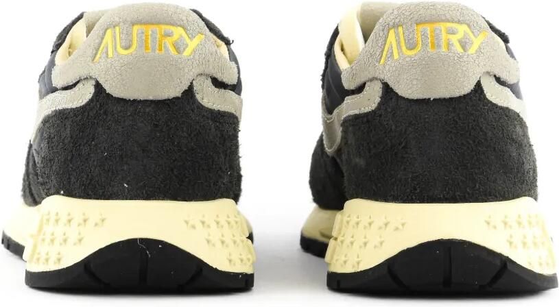 Autry Reelwind low-top sneakers met logo-patch Zwart - Foto 4