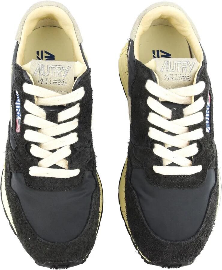 Autry Reelwind low-top sneakers met logo-patch Zwart - Foto 2