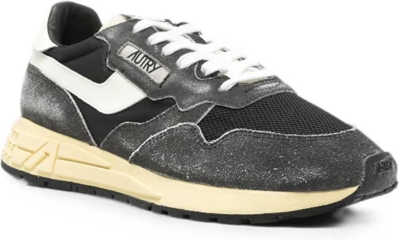 Autry Reelwind low-top sneakers van nylon en suède Grijs - Foto 2