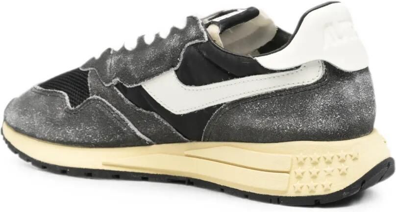 Autry Reelwind low-top sneakers van nylon en suède Grijs - Foto 3