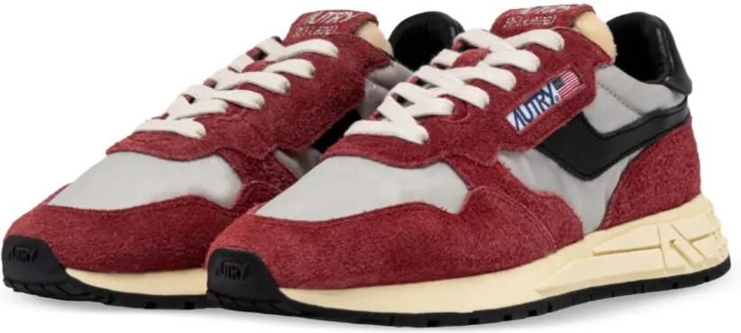 Autry Reelwind Low WMNs "Red Black" sneakers Rood - Foto 2