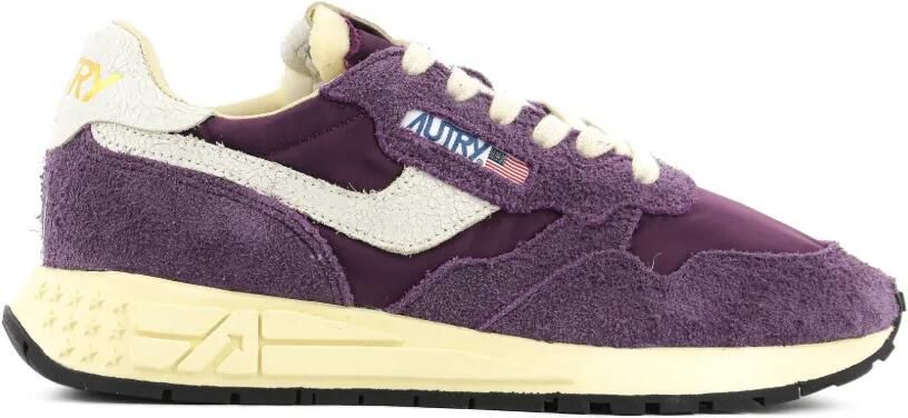 Autry Reelwind sneakers met vlakken Paars