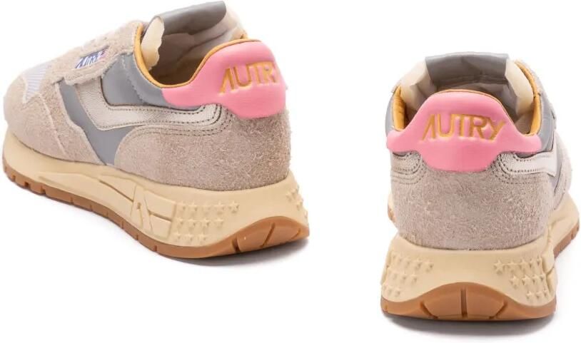 Autry Reelwind reflecterende low-top sneakers Beige - Foto 4