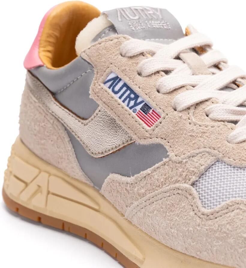 Autry Reelwind reflecterende low-top sneakers Beige - Foto 2