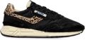 Autry Reelwind sneakers met luipaardprint Zwart - Zwart