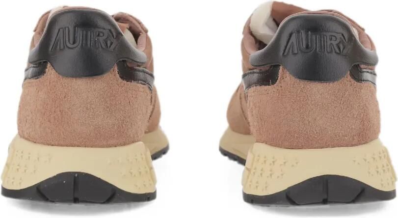 Autry Reelwind sneakers met suède vlak Beige - Foto 4
