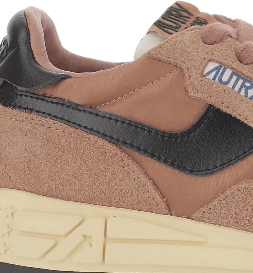 Autry Reelwind sneakers met suède vlak Beige - Foto 2