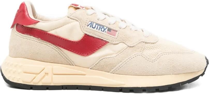 Autry Reelwind sneakers met vlakken Beige