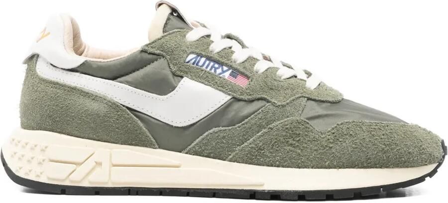 Autry Reelwind sneakers met vlakken Groen