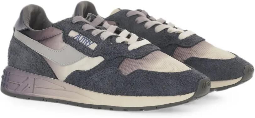 Autry Reelwind suède sneakers met vlakken Blauw - Foto 5