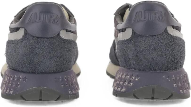 Autry Reelwind suède sneakers met vlakken Blauw - Foto 4