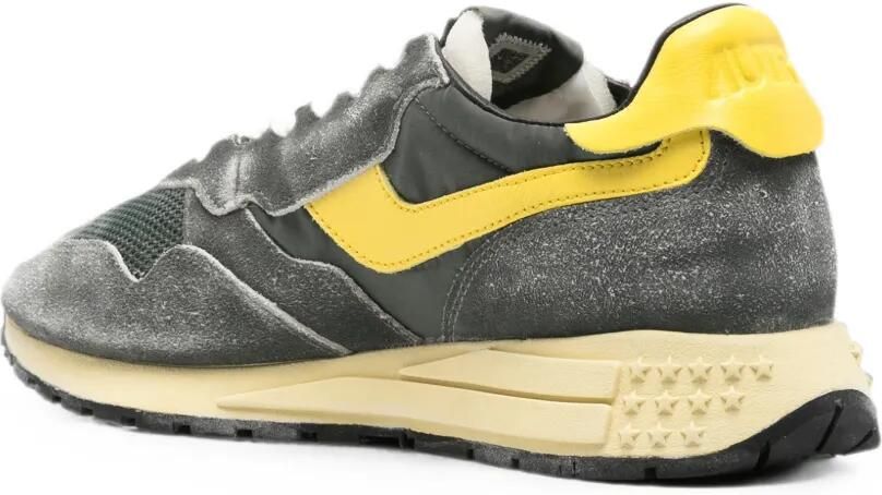 Autry Reelwind suède sneakers met vlakken Grijs - Foto 2