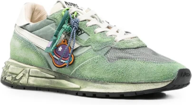Autry Reelwind Super Vintage sneakers verfraaid met bedels Groen - Foto 4