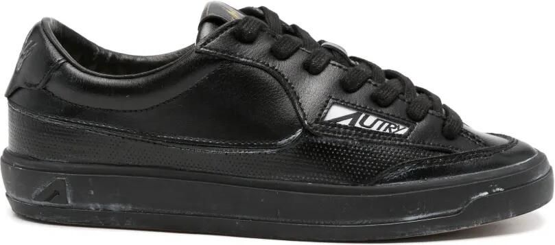 Autry Sneakers met geperforeerd detail en logopatch Zwart - Foto 1