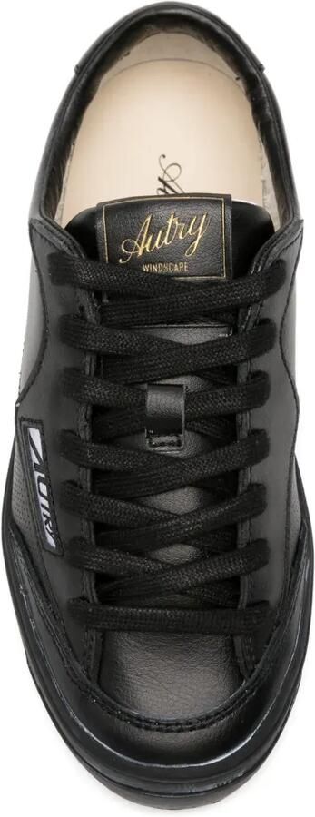 Autry Sneakers met geperforeerd detail en logopatch Zwart - Foto 4
