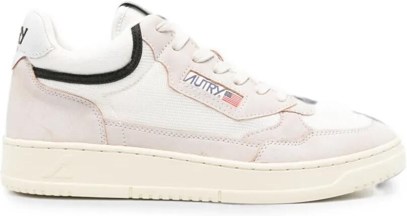 Autry Sneakers met logopatch Beige
