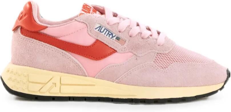 Autry Sneakers met logopatch Roze