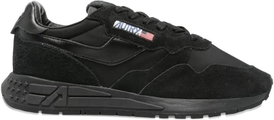 Autry Sneakers met logopatch Zwart