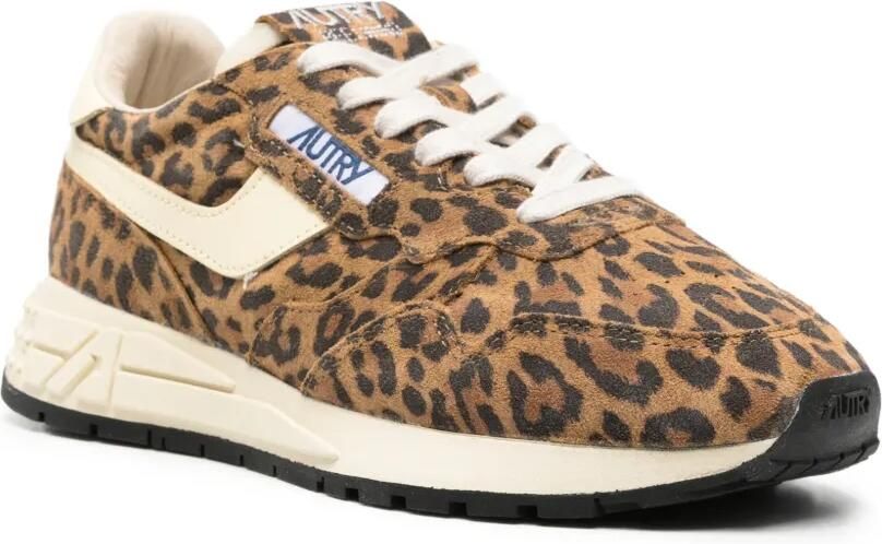 Autry Sneakers met luipaardprint Bruin - Foto 2