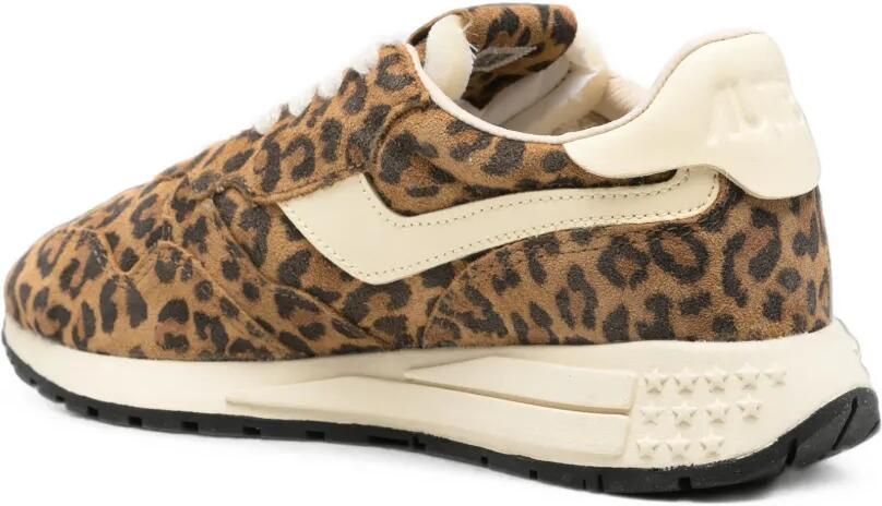 Autry Sneakers met luipaardprint Bruin - Foto 3