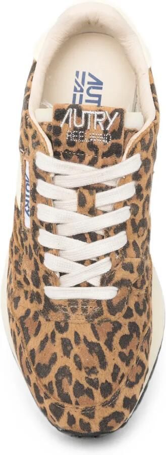 Autry Sneakers met luipaardprint Bruin - Foto 4