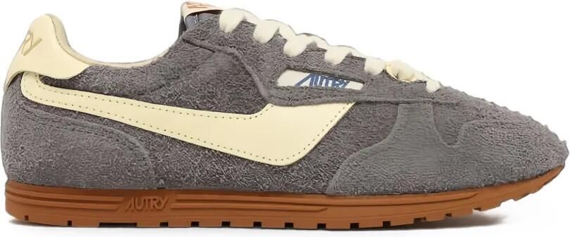 Autry Sneakers met suède vlakken Grijs