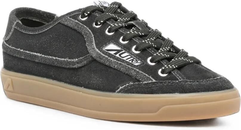 Autry Sneakers met suède vlakken Zwart - Foto 3